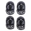 Skull Tire Valve Caps Universal Erosion Resistant Dust Proof Wheel Air Valve Caps for Car Truck