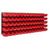 Workshop Tool Board 115x39 Cm + 70 Trays