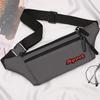 Unisex Fitness Training Sports Waist Bag Oxford Cloth Casual Waist Bag Thin Fit Running Sports Mobile Phone Bag