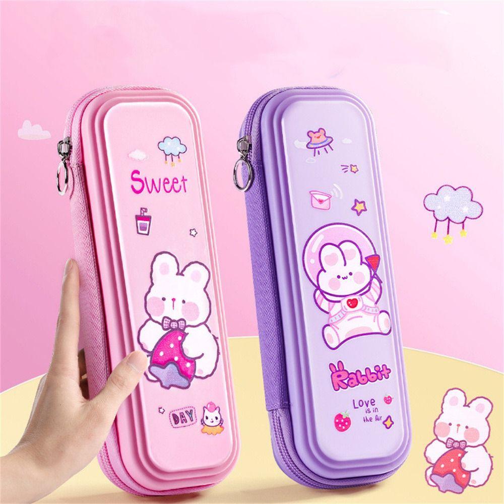 Канцелярская коробка большой емкости, водонепроницаемая коробка для карандашей, пенал для хранения, пенал для астронавтов, для мальчиков и девочек