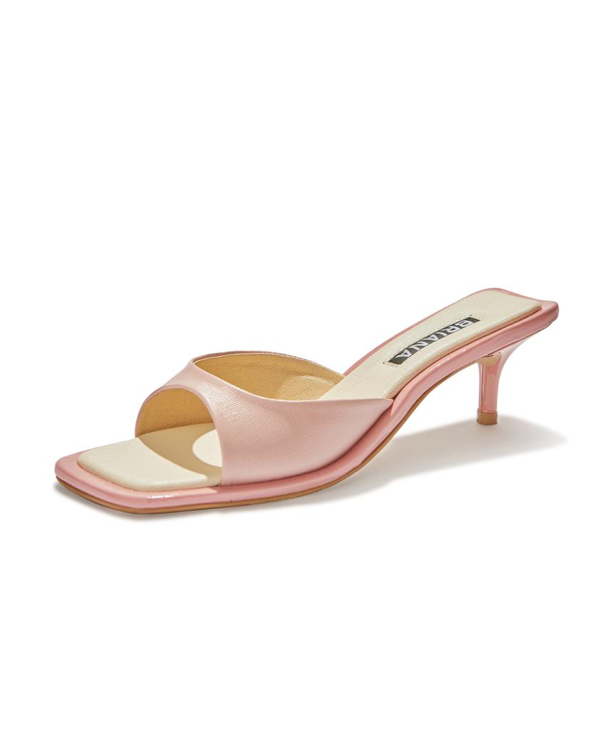 Briana Emma Mules [Cream + Pink]