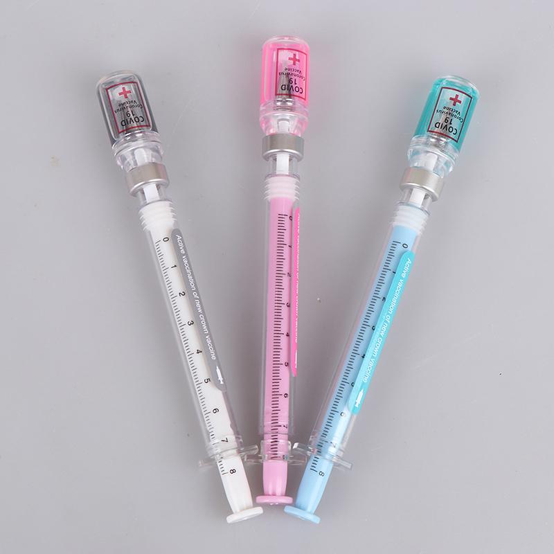 Креативная ручка Signature Water Spray в форме шприца Water Pen Декомпрессионная гелевая ручка-шприц