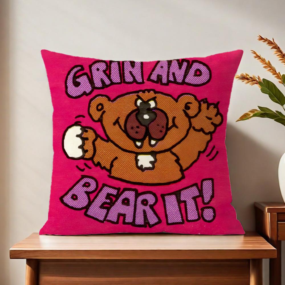 KKelloggg SStamps cushion cover For Pillow Printing Sofa Decoration Home Car Room Coffee Shop Office Nordic Simplicity