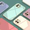 Для Xiaomi 11 чехол Luxury Square Plating M2011K2C, M2011K2G чехол для телефона противоударный силиконовый чехол-накладка Fundas