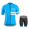 Men Women Cycling Jersey Short Sleeve Breathable Quick Dry Mountain Road Bike Shirt Sportswear