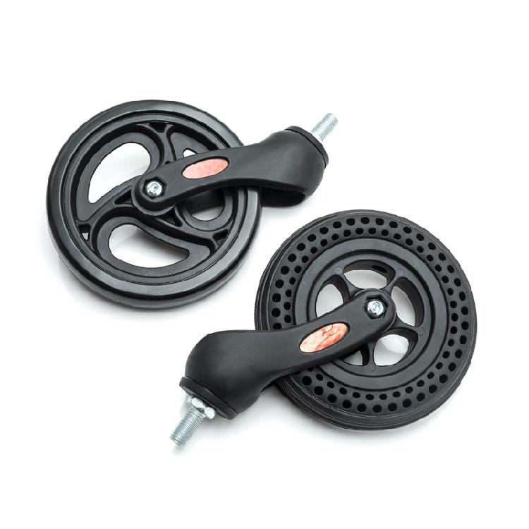 Запасные части для колес инвалидной коляски Переднее колесо для инвалидной коляски Противоскользящее 5/6/8 дюймов