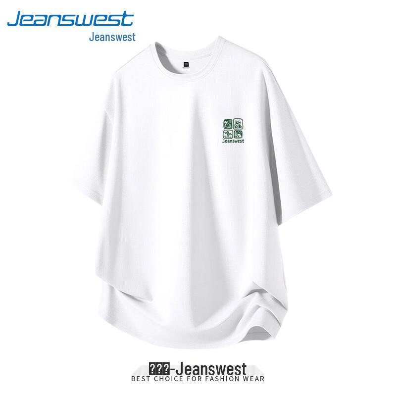 Мужская охлаждающая сетчатая футболка Jeanswest 2026 из ледяного шелка