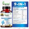 Humming Herbs InoBalance Pro+ Добавка для поддержки при СПКЯ для женщин | Мио-инозитол, NAC, CoQ10, Шатавари, Фолат, Цинк, Витамин B6 и D3 | Гормональный &