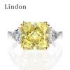 Свадебное обручальное кольцо Lindon с цитрином, ювелирные украшения