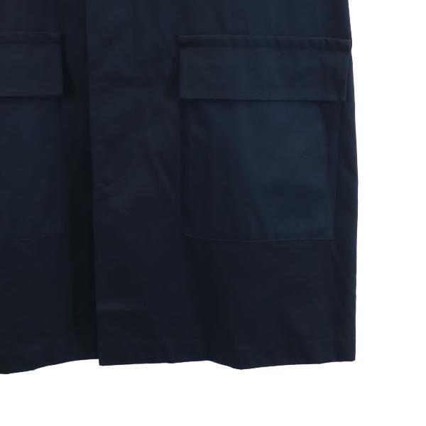 FACTOTUM Пальто-воротник из нержавеющей стали Темно-синий Мужской Б/У