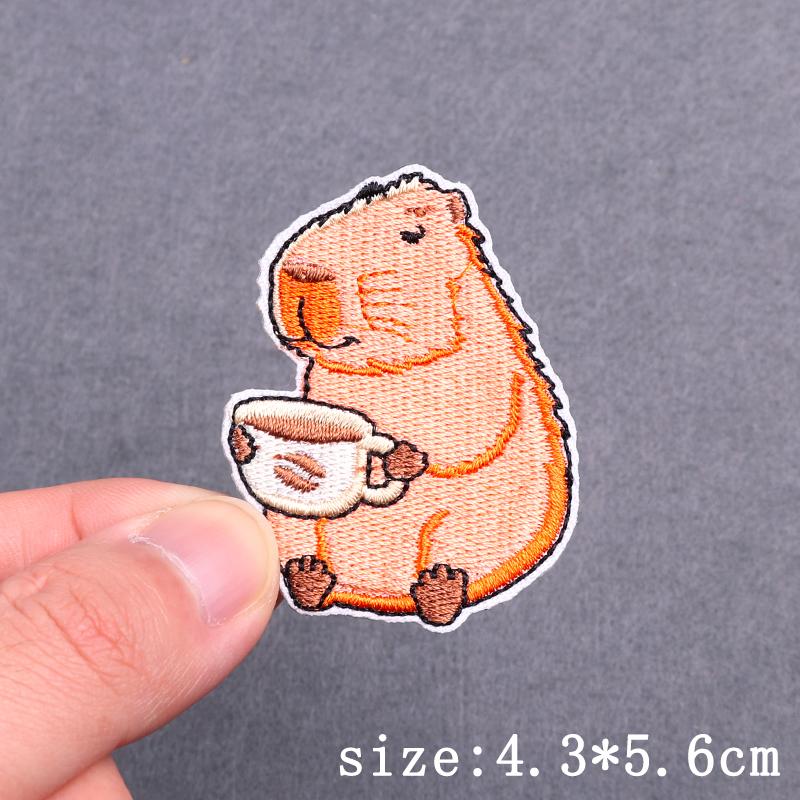Cartoon Animal Patch Iron On Patches For Clothing Thermoadhesive Patches On Clothes Hip Hop Embroidery Patch For Clothes Badges