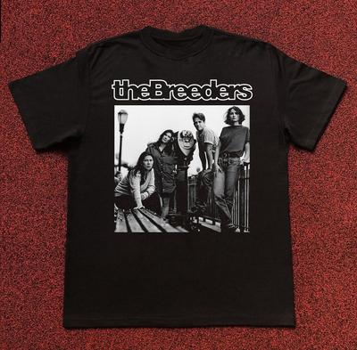 Футболка с коротким рукавом унисекс The Breeders Band Подарок для фаната S-5XL PP1228 Футболка унисекс