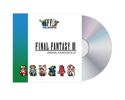 FINAL FANTASY III PIXEL REMASTER Оригинальный саундтрек CD - Игровая музыка (Бонусных предметов нет.)