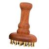Wooden Massage Body Brush Gua Sha 29 Brass Tooth Office Neck Hands Shoulder Arm Back Legs Gift