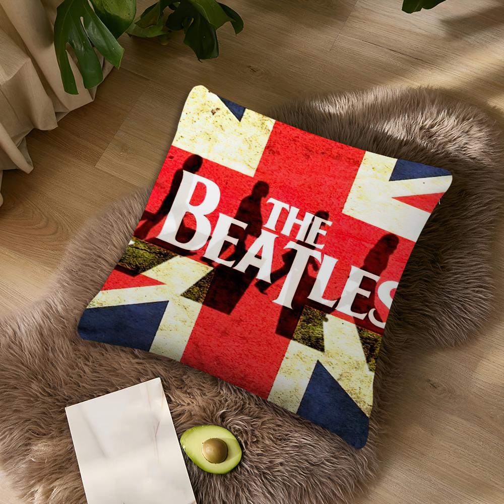 Чехол для подушки Band The B-Beattles, декоративная подушка для гостиной, квадратная подставка для спинки дивана, наволочка для отдыха и сна