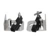 2Pcs Professional Repair Snares Drum Strap Rack Screws Drum Mounting Adapter Screws Drum Accessory for Instrument Lovers