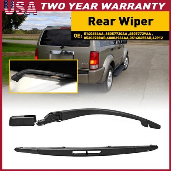 Задний рычаг стеклоочистителя со щеткой подходит для Nitro Dodge 2007 2009 2008 OE:5140654AA