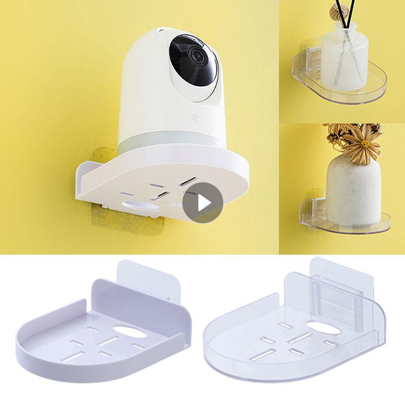 Настенное крепление, плавающая подставка, полка для камеры безопасности, мини-динамик, другие мелкие предметы для дома, спальни, ванной комнаты, кухни, гостиной