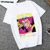 Fashion Anime Hunter X Hunter Killua Zoldyck T Shirt Women Casual Harajuku Short Sleeve Crew Neck Unisex T Shirt Women Clothing