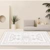 America Style Classical Carpet Living Room Boho Decoration Home Easy Clean Rugs Bedroom Bathroom Lint-free Non-slip Floor Mats