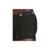 adidas Быстросохнущие трусы-боксеры Letter, 3 пары, мужское нижнее белье, черные 4A1M02-000