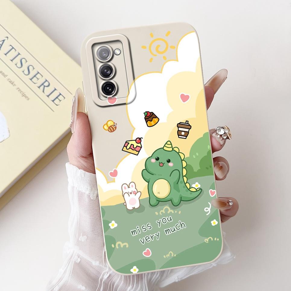 For Samsung Galaxy S20 Lite Plus S20 FE 4G 5G Phone Case Luxury Fashion Panda Cat Rabbit Bumper Matte Silicone Soft Funda Coque
