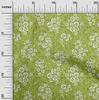 Ткань Cotton Flex Light Green с геометрической и цветочной текстурой для самостоятельного изготовления одежды, стеганая ткань, принт, ткань по ярдам 40 дюймов