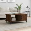VidaXL Coffee Table Brown Oak 90x50x40 Cm Engineered Wood 829499