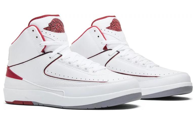 Jordan 2 Ретро Белый Красный 2014 385475-102
