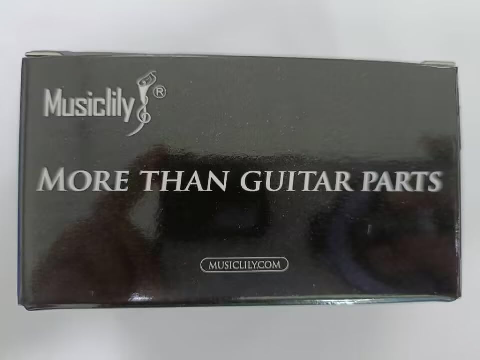 Звукосниматели Musiclily Pro LP-OBLA Alnico 5 типа хамбакер с открытой катушкой, набор для позиции у грифа/бриджа 7.5K/8.8K для электрогитары, зебра