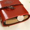 Notebook Classic Retro Style Replaceable Blank Paper Notepad Leather Diary Book Notebook Sketchbook
