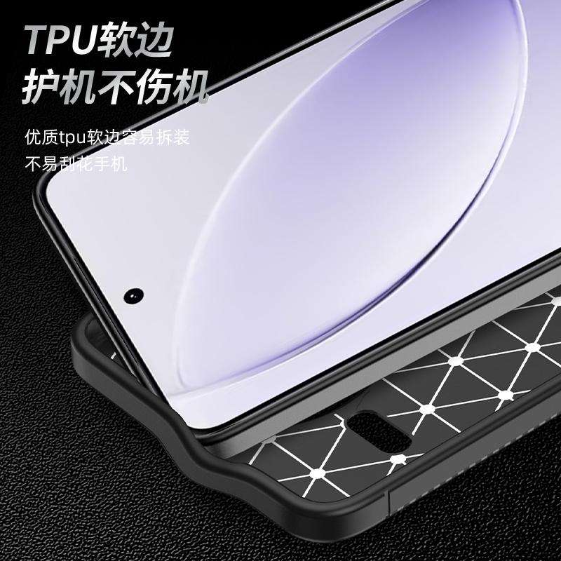 Чехол из углеродного волокна для Xiaomi Poco F7 Pro, мягкий силиконовый чехол-фунда для Poco F7 Pro F7, ультратонкий чехол для телефона для Poco F7 Pro