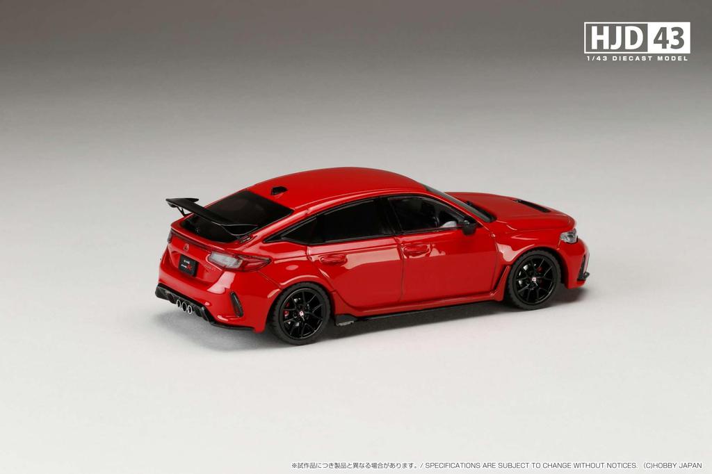 HJD43 Honda Civic TYPE R Flame Red Finished Product 1/43 (FL5)