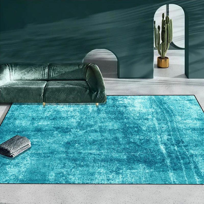 Украшение дома Зеленые ковры Гостиная Легкая роскошь Ковер Вечеринка Прихожая Декор Коврик для пола Спальня Гардеробная Мягкий ковер Противоскользящий