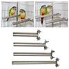 1.9cm Dia Bird Toy Bracket 15-30m Bird Climbing Bracket Stainless Steel Parrot Perch  Parakeet