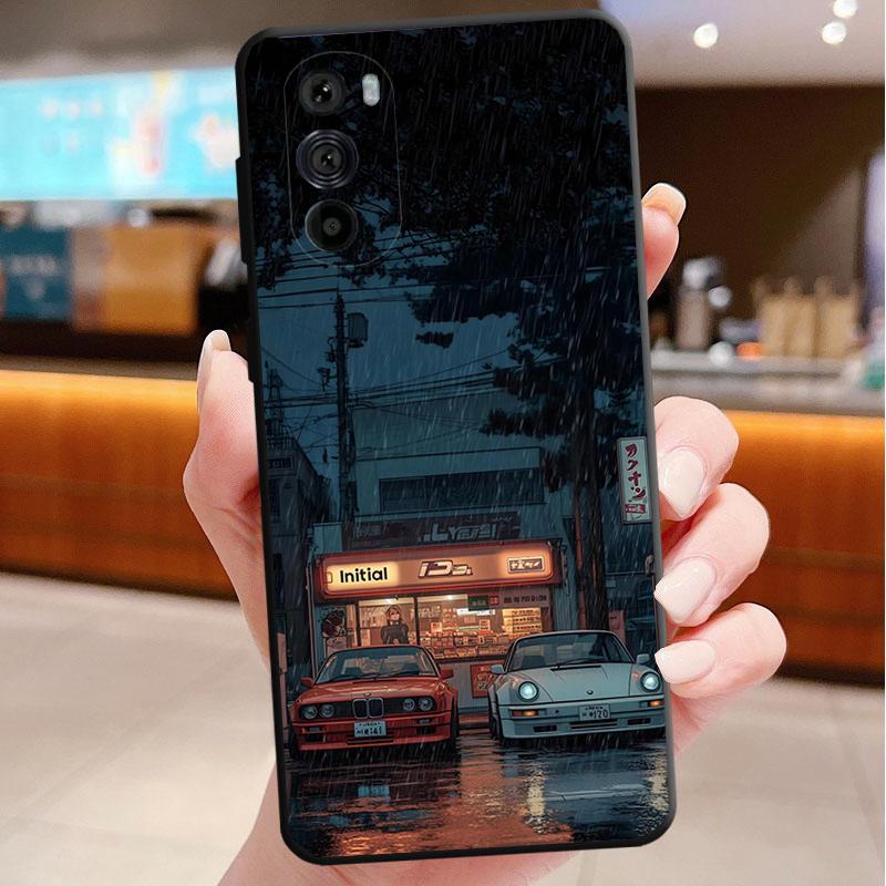 Чехол для телефона Motorola Edge 50 40 Pro 60 50 40 30 Ultra Neo Fusion Moto G Play G Stylus G Power G Япония Автомобиль Аниме