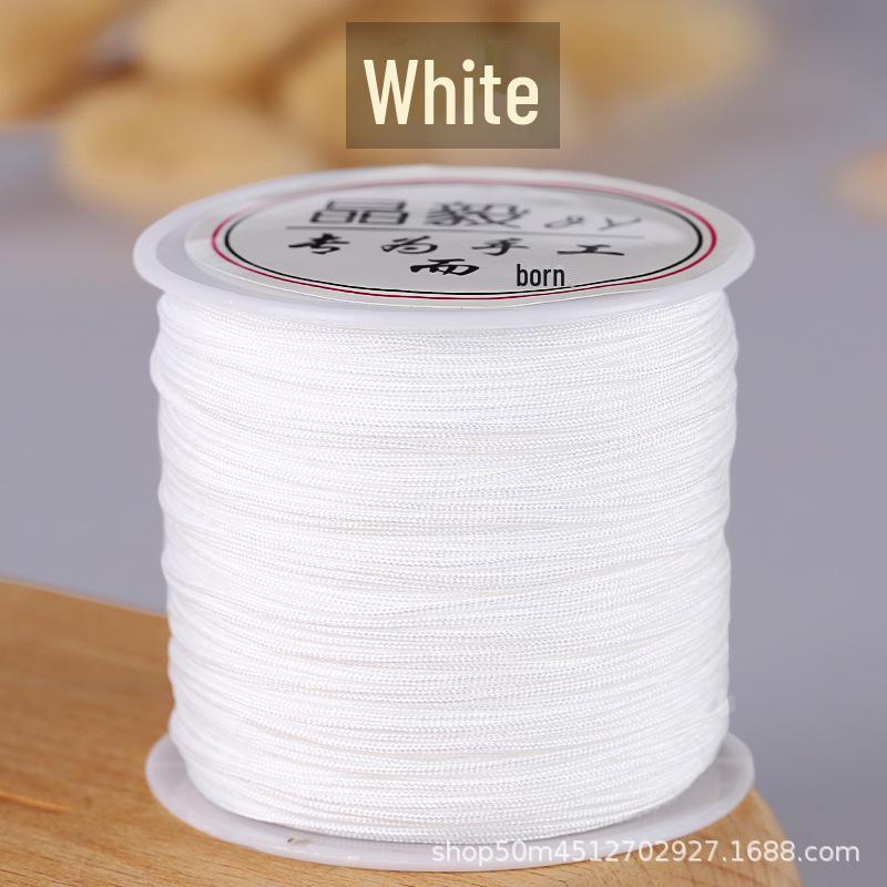 Тайваньская нефритовая линия №. 72: 50 м веревка для плетения украшений и бисера своими руками