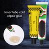 Герметик для шин мотоцикла Клей для заплаток покрышек мотоцикла Герметик для ремонта проколов мотоцикла для ночного ремонта и езды на открытом воздухе