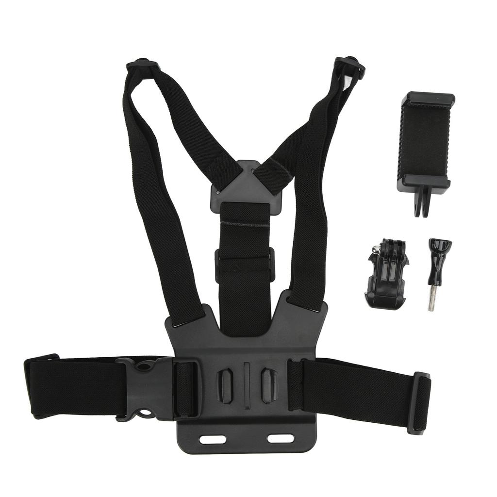 Adjustable Action Camara Chest Strap Outdoor Live Mobile Phone Chest Strap Chest Mount Harness Chesty Strap for Osmo Action 6