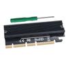 1× M.2 PCIe NVMe SSD к PCI-E Express 3.0 X4 X8 X16 Карта-адаптер Полная скорость 2280