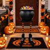 Halloween Gifts for Dorm Room Cauldron Candy Bowl, 20 Inch Witch Leg Dish Bucket, Decorative Accessories Party Plastic Large Pot Bucket Indoor Outdoor