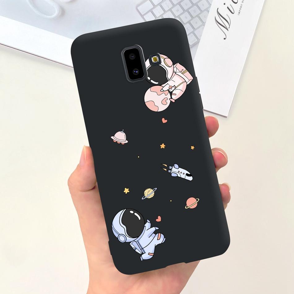 Чехол для Samsung Galaxy J6 Plus 2018 Samsung J6 (2018) J6+ J 6 J6Plus J610F J600G Милый Конфетный Цвет Мягкий Силиконовый Задний Чехол для Телефона