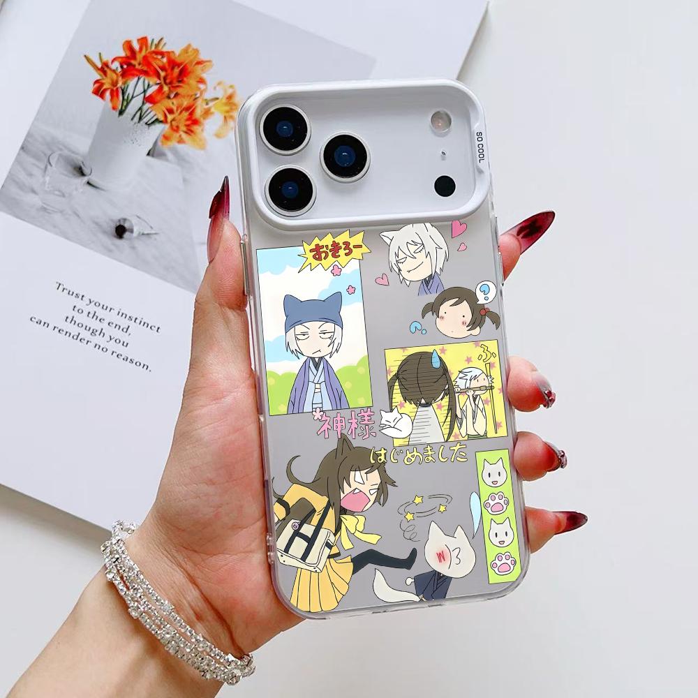 Чехол для телефона с аниме K-Kamisama Kiss для iPhone 17 16 15 14 13 12 11 Pro Max Air Матовый Лазерный Аврора Ударопрочный Funda