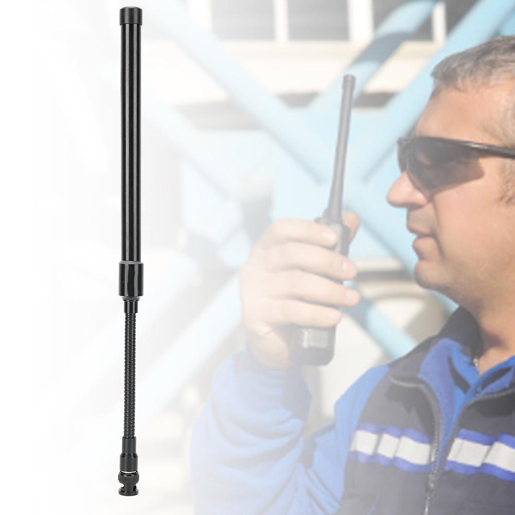 BNC антенна с высоким коэффициентом усиления UV двухдиапазонная 144430 МГц двухсторонняя радиоантенна для Kenwood