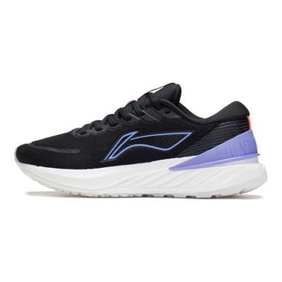 Кроссовки для бега Li Ning Yue Ying 2.0 с низкой светоотражающей подошвой, амортизацией и поддержкой, женские, черные ARHS022-3