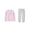 Casual Sports Suit Comfortable Stylish Versatile Solid Color Kids Suits Cherry-Blossom-Pink N32442170GS-004