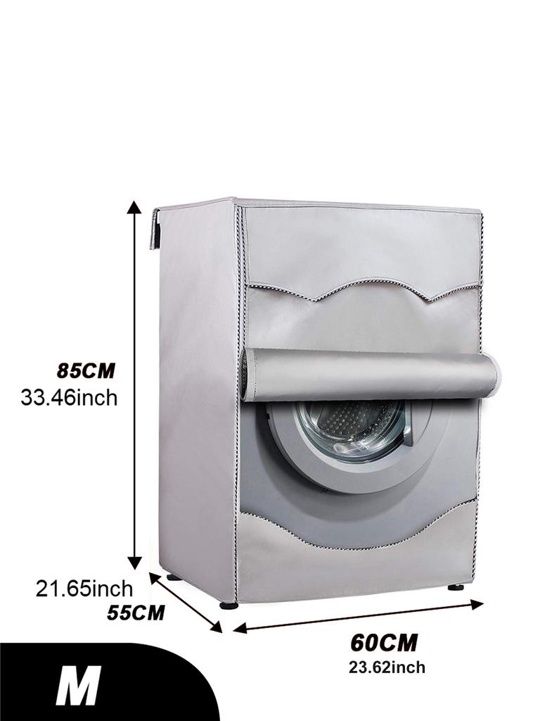 Front Load Laundry Dryer Covers Sunscreen Silver Coating Dustproof Washing Machine Cover Waterproof Case Washing Machine Cover