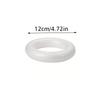 1PC DIY Model Wedding Party Decorations Polystyrene Foam Ring Festival DIY Supplies Round Ring ForDIY Crafts 5/7/8/10/12/15/20cm