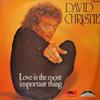 7inch Record DAVID CHRISTIE - Love Is The Most Important Thing /  2056645 Polydor 1977 France Soul/Funk Used