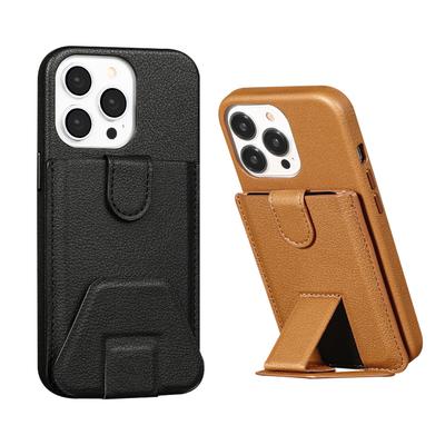 Распродажа кожаный чехол для телефона Magsafe для Apple iPhone 13 Pro Max 13 Mini кронштейн магнитная задняя крышка с держателем для карт